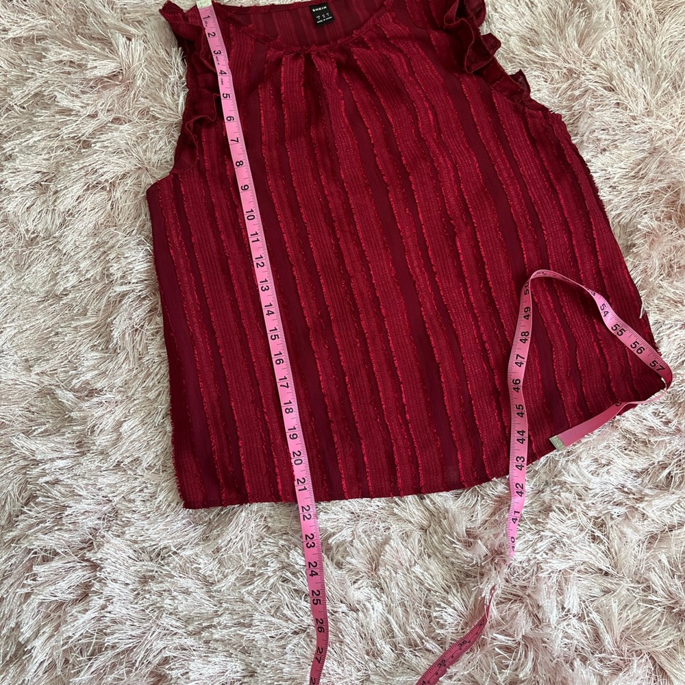 ❤️NWOT SHEIN Red Top - Picture 8 of 11